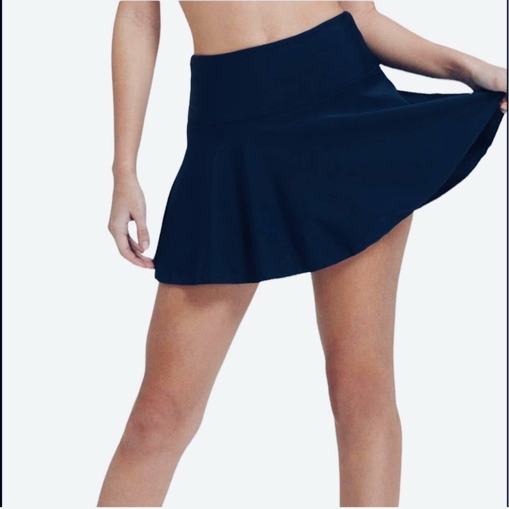 Baleaf Navy Blue Swim Skort Size Medium